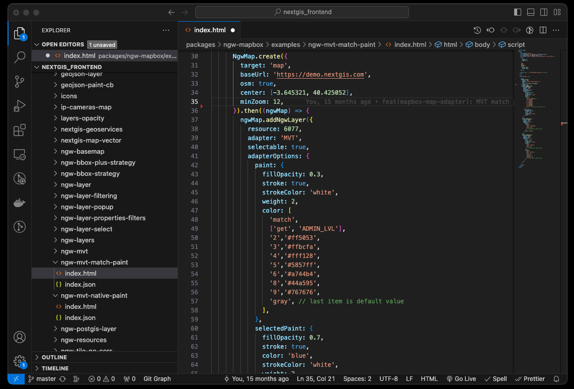 Mapbox Vector Tiles in NextGIS Web