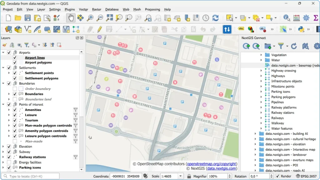 QGIS project